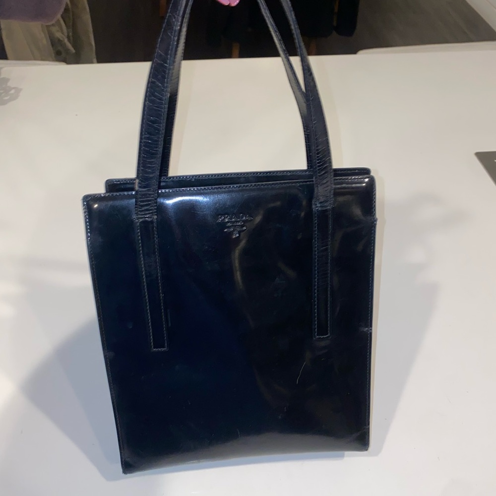 Authentic Glossy Prada Bag